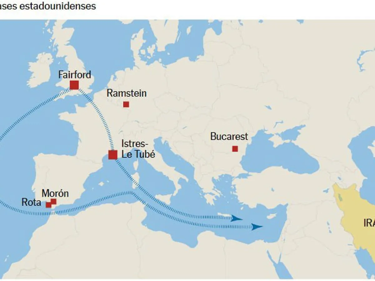 SUA decid mutarea avioanelor sale de luptă din Spania -Foto: El Pais