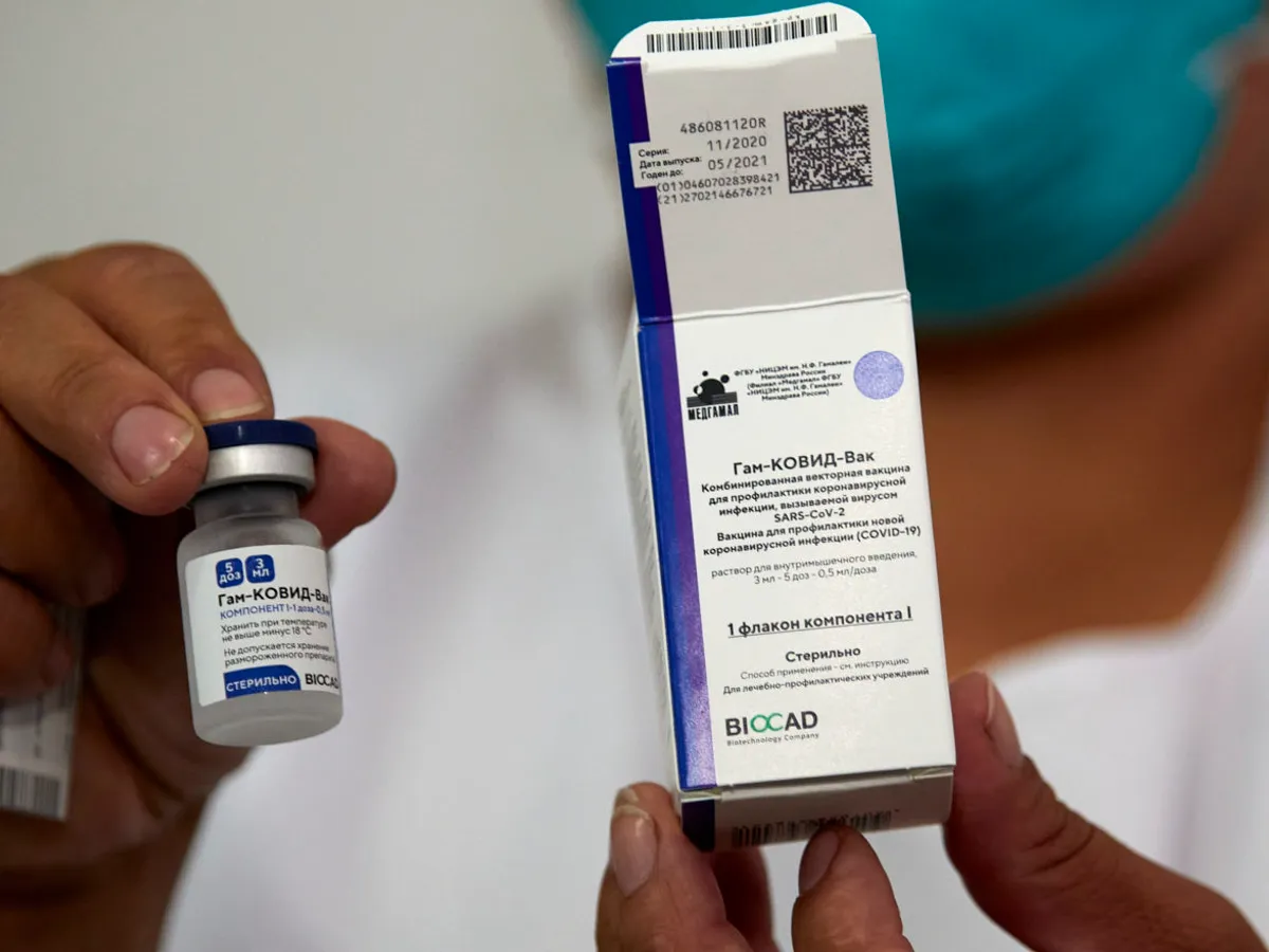 Vaccinul anti-COVID Sputnik V/FOTO: Getty
