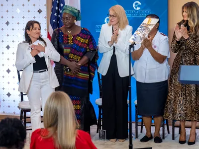 Românca Georgiana Pascu, printre femeile curajoase omagiate de Melania Trump la Washington - FOTO: Profimedia(imagine cu rol ilustrativ)