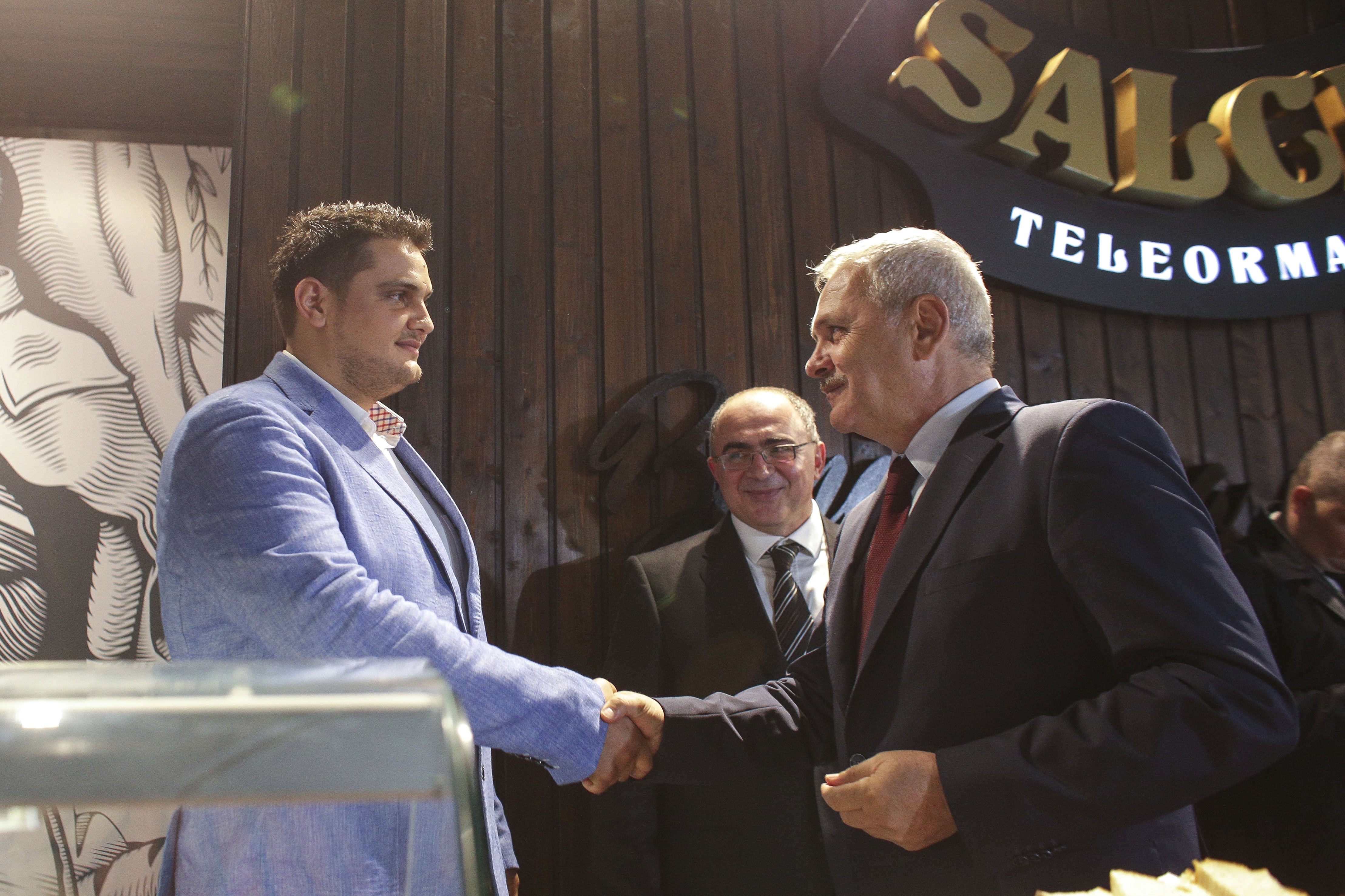 Ștefan Valentin Dragnea (stânga) Foto: Inquam Photos