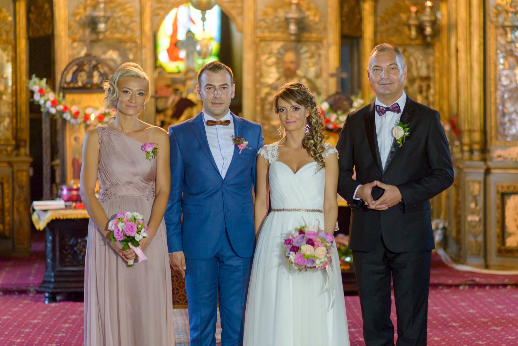 Mircea și Georgiana Drăghici, nași. Și de căsătorie, și de buget/FOTO: ziarulargesenilor.ro