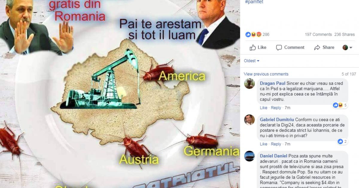 Mostră de discurs politic al pesedistului Liviu Pop/FOTO: Facebook