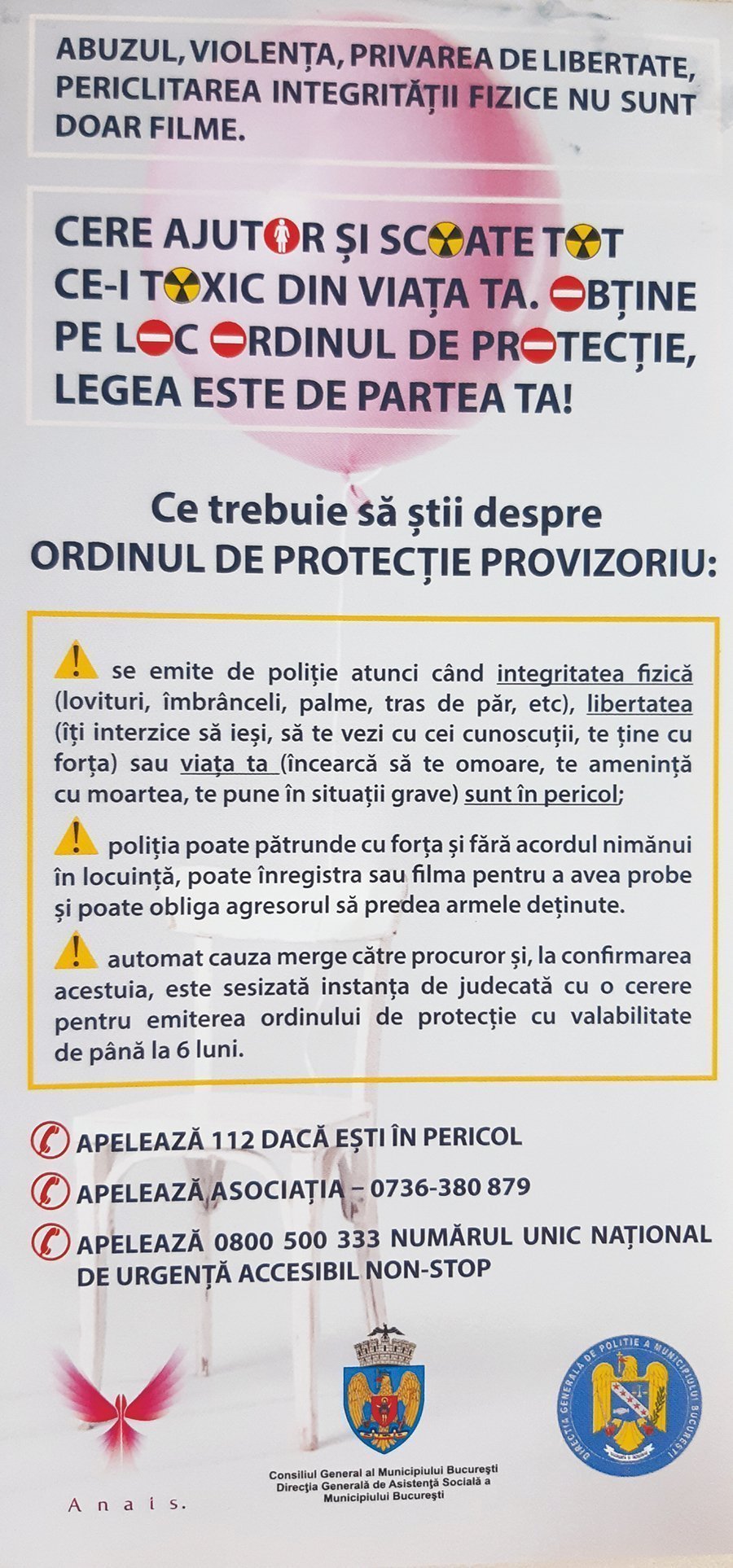 Un pliant ANAIS
