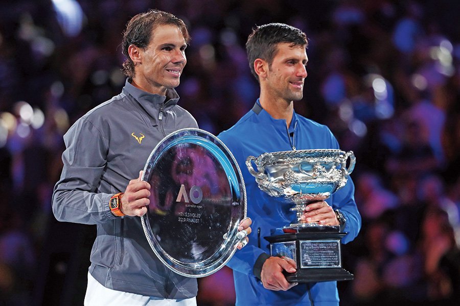 Novak Djokovic l-a învins pe Rafael Nadal în finala de anul trecut