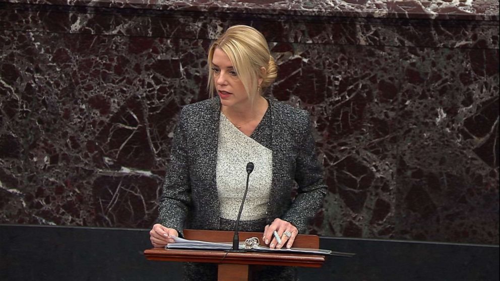 Pam Bondi face parte din echipa lui Trump/FOTO: abcnews.go.com