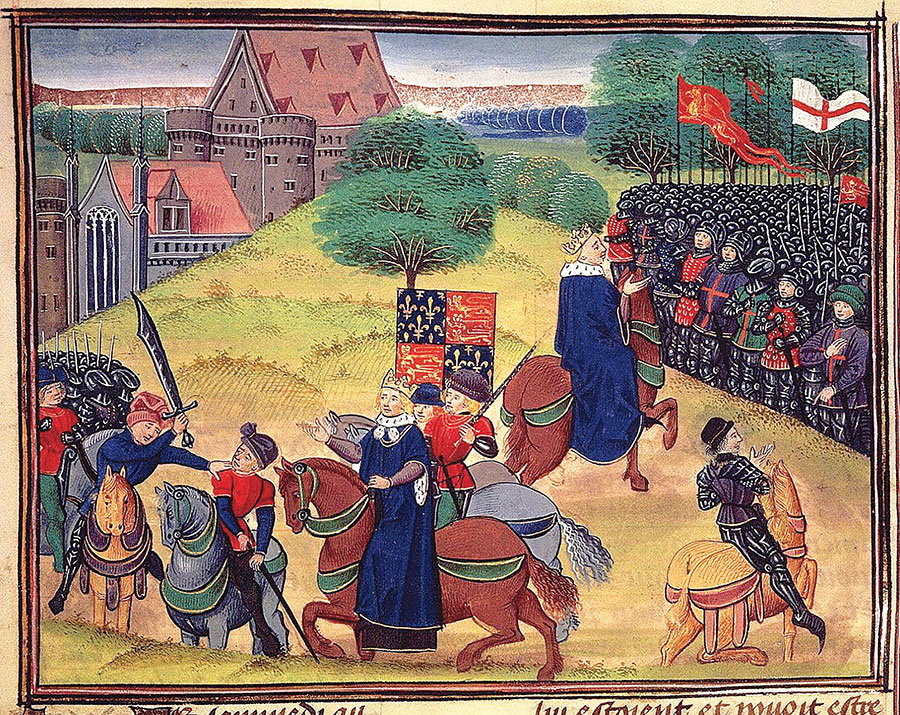 Anglia, Secolul al XIV-lea