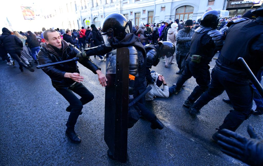 Rusia trebuie să-i elibereze imediat pe manifestanţii paşnici arestaţi la protestele din weekend/FOTO: Getty