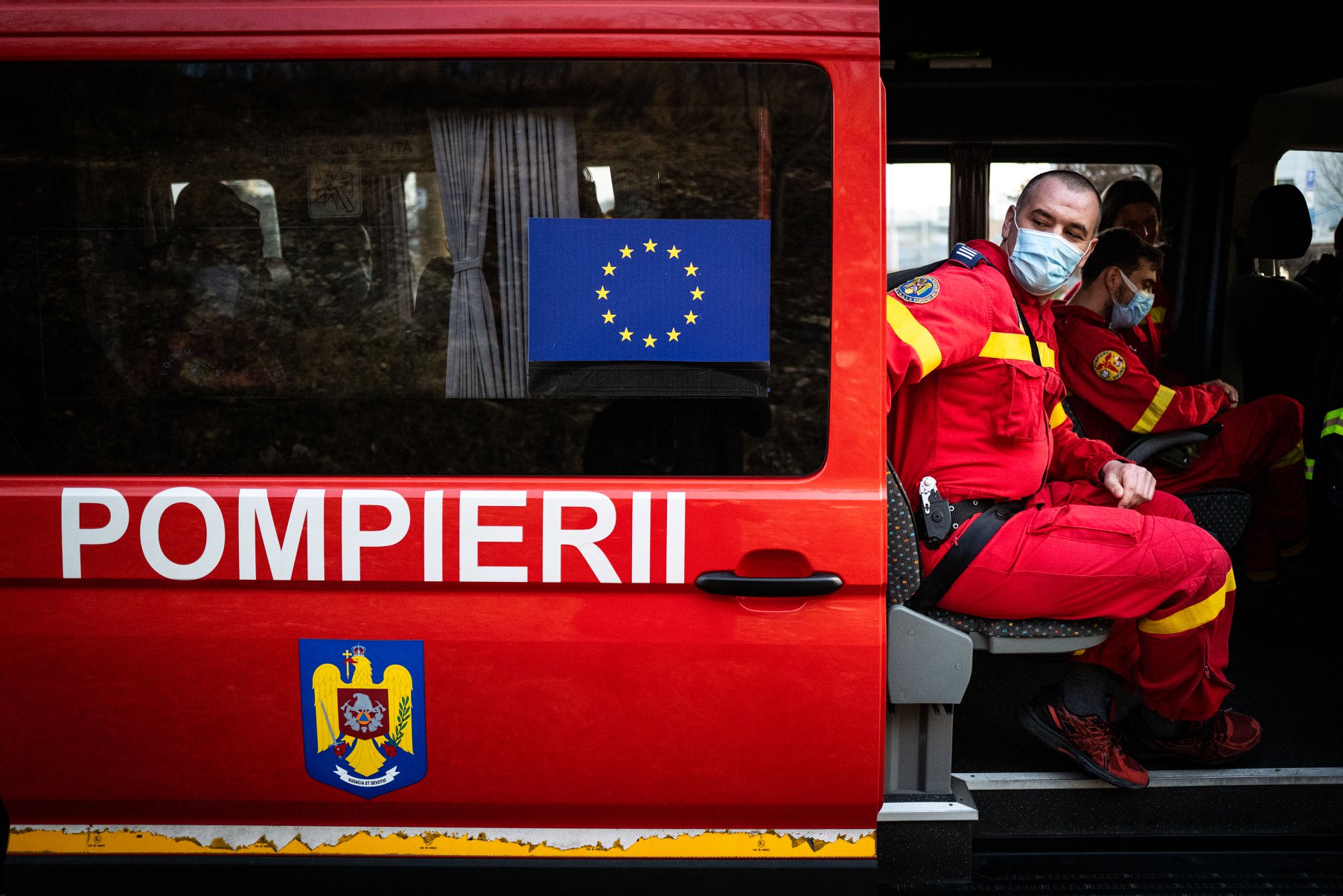 SMURD București  a cerut ajutorul colegilor din țară/FOTO: Facebook/European Commission