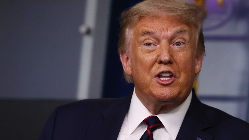 Trump îi încurajează pe americani să-și facă vaccinul anti-COVID/FOTO: Getty