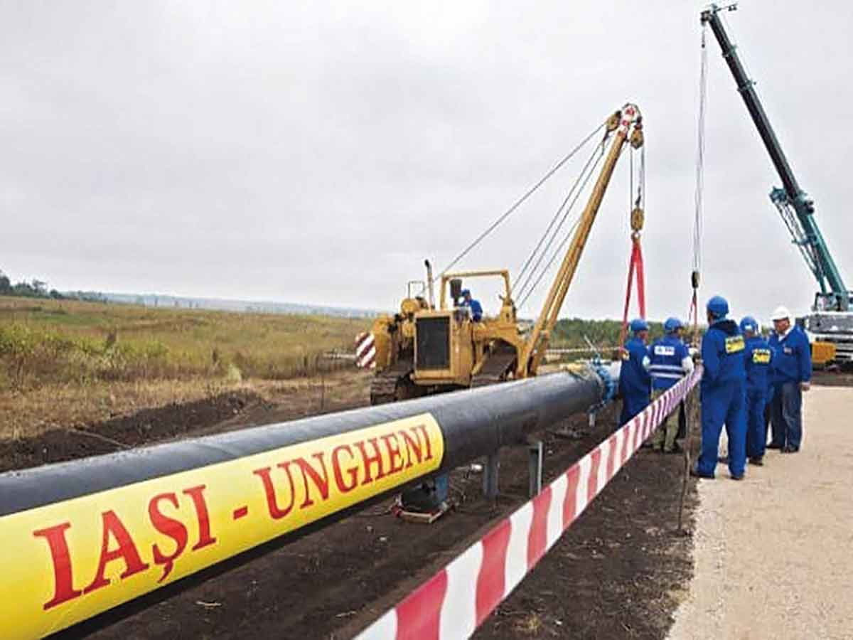 Gazoductul Iași-Ungheni trebuie să scape Moldova de dependența de Rusia