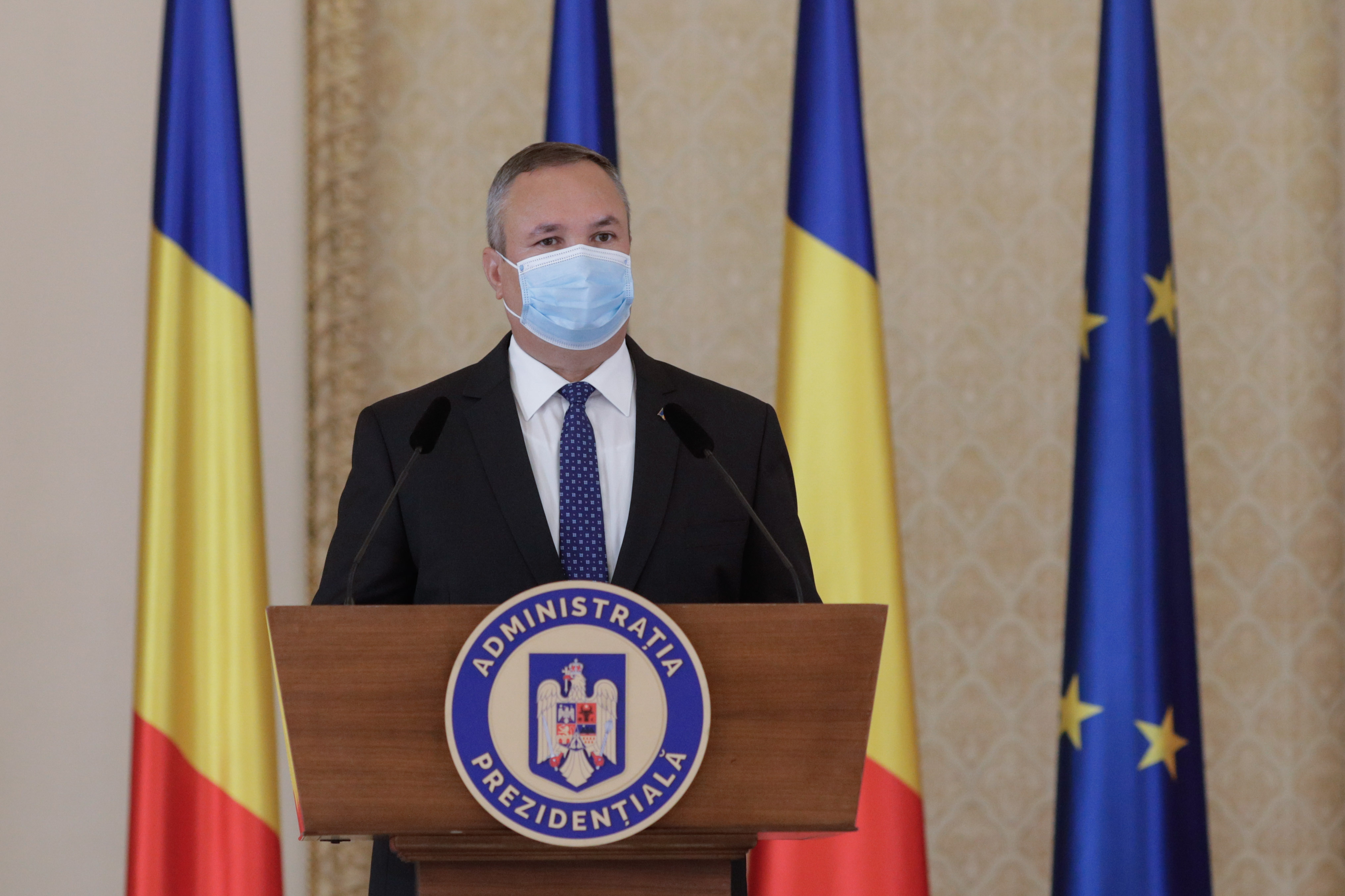 Nicolae Ciucă, după ce a fost desemnat premier: Vom negocia cu toate forțele politice responsabile/FOTO: Inquam Photos/George Calin