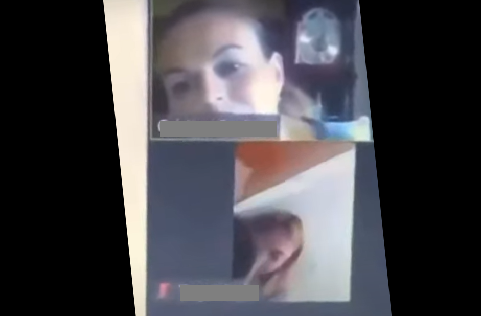 O studentă care făcea dragoste și a uitat să închidă camera în timpul cursurilor online, reabilitată Foto: captură Youtube