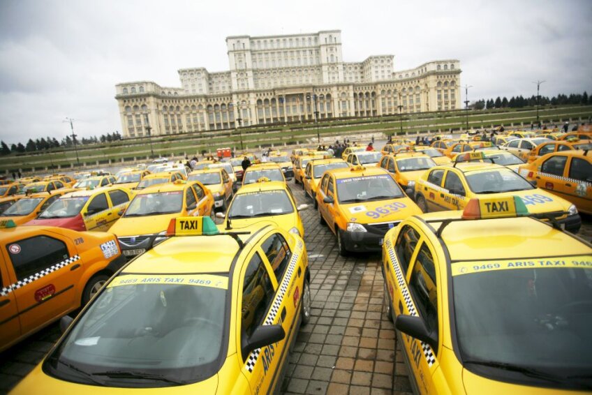 Noi criterii de calificare pentru taxiuri, în Capitală: mașini Euro 6 sau electrificate. / Foto: gsp.ro