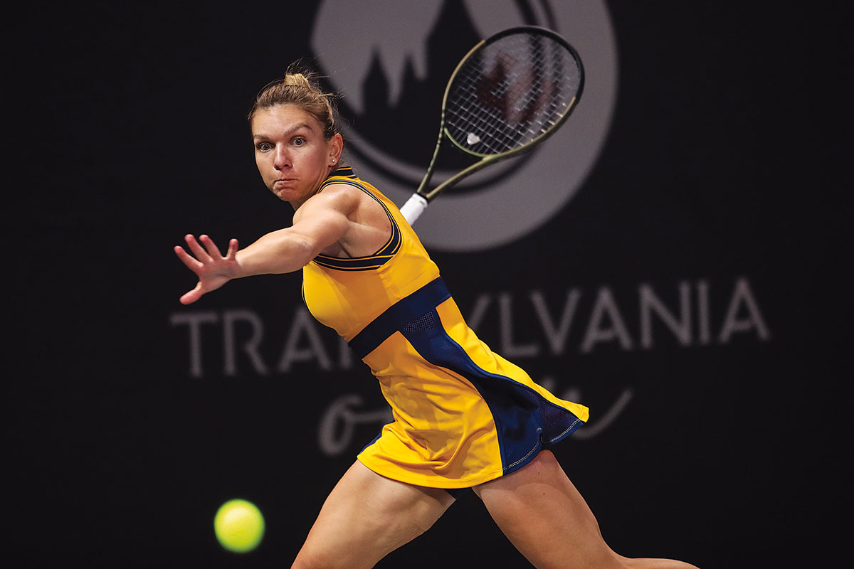 Simona Halep a câștigat pentru a doua oară trofeul pentru lovitura anului - Foto: INQUAM PHOTOS/ Simion-Sebastian Tătaru