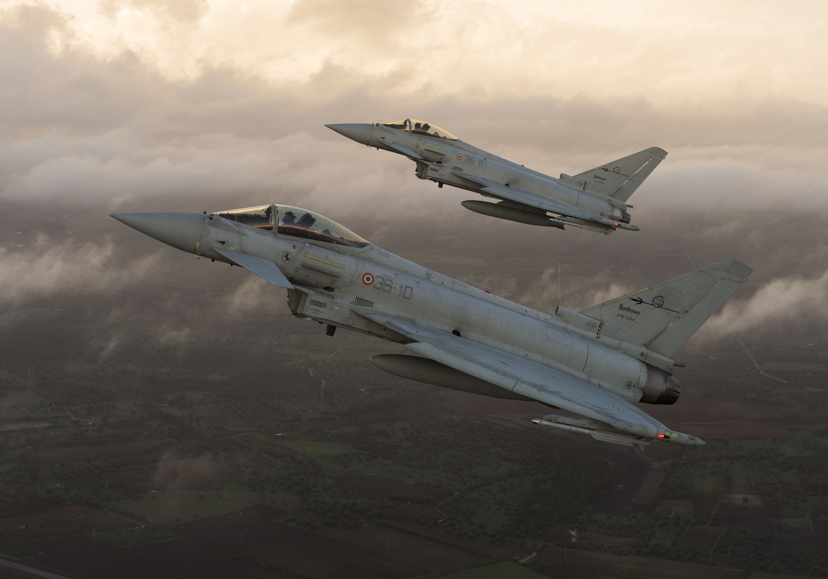 Două Eurofighter din Bulgaria ridicate la interceptare/foto: eurofighter.com