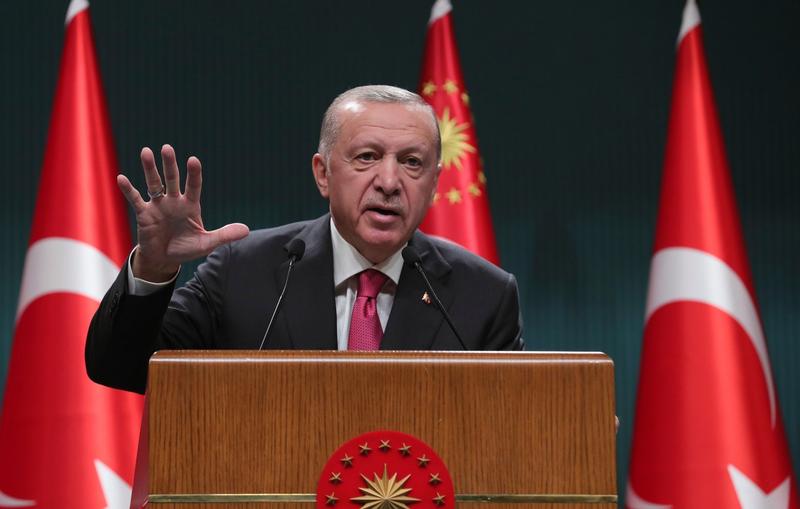 Recep Tayyip Erdogan spune că nu va permite ca țări care "sprijină terorismul" să adere la NATO/ Foto: Profimedia Images