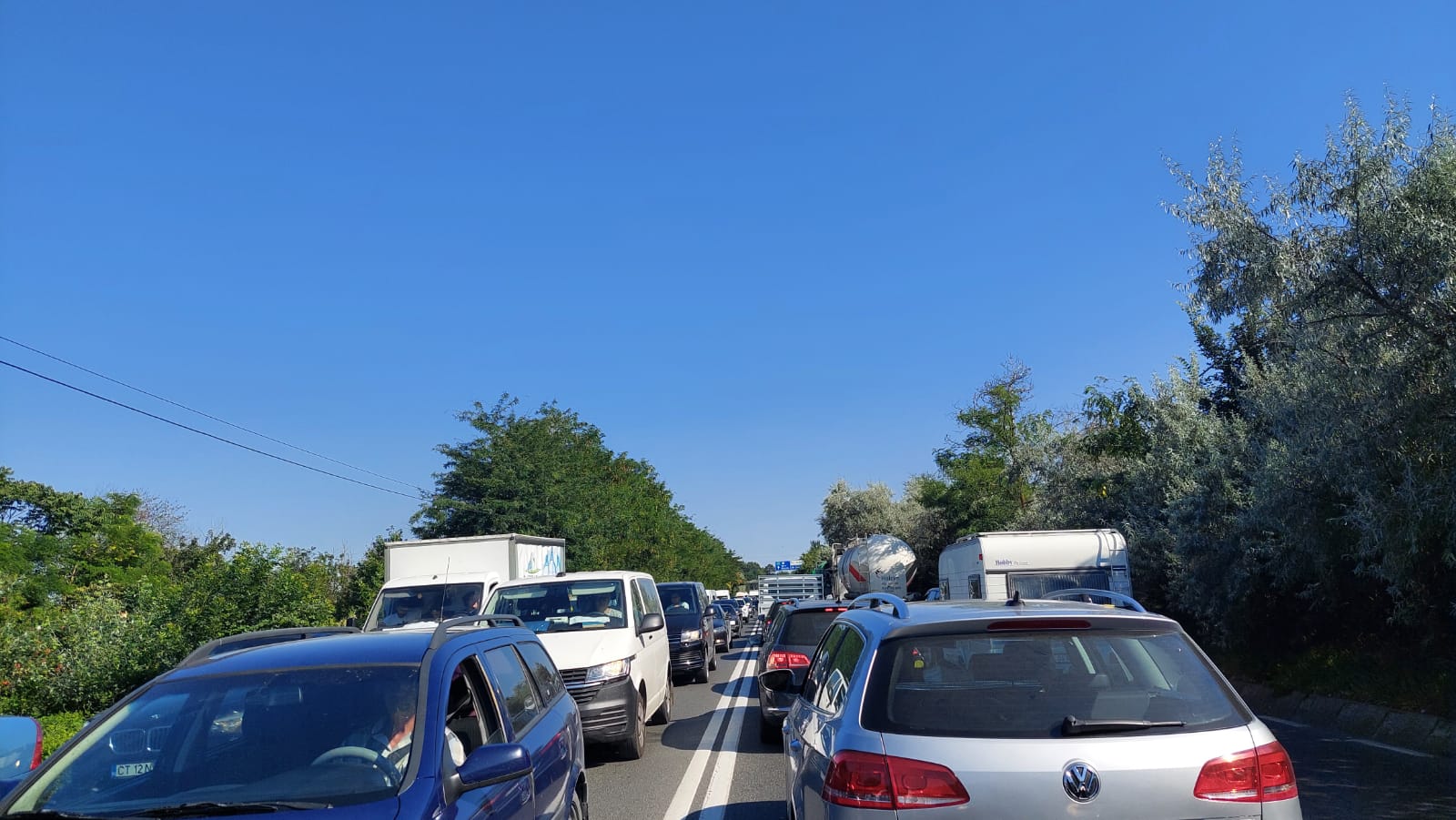 Există o rută pentru a evita aglomerația de pe DN39 Constanța-Mangalia. / Foto: focuspress.ro