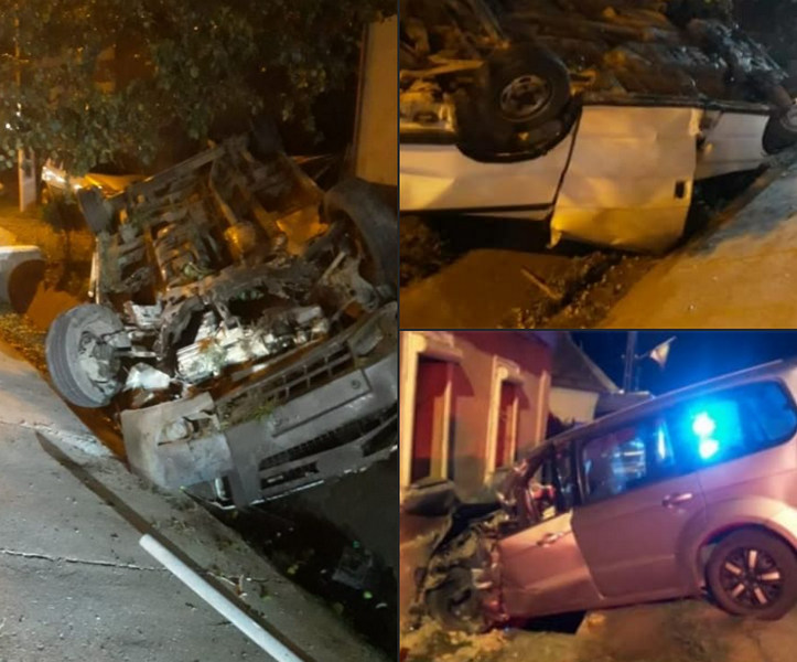 Trei accidente, în aceeași localitate de pe DN 17. / Foto: Info Trafic 24, Facebook