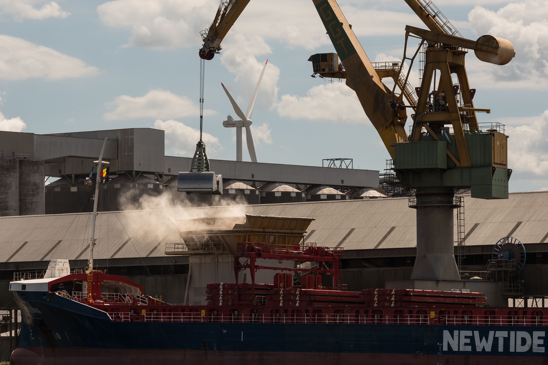 Terminalul de cereale al portului Odesa - FOTO: PROFIMEDIA