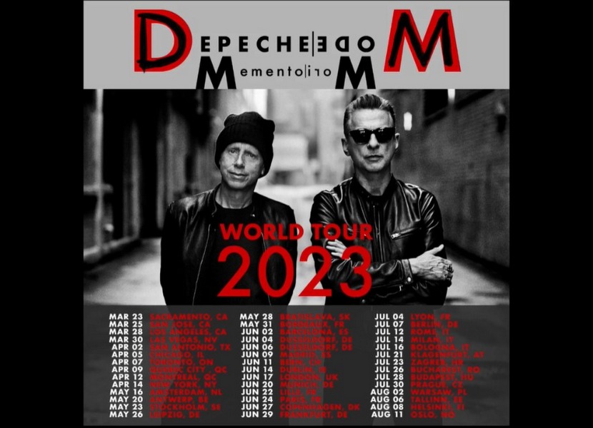 Depeche Mode Memento Mori Tour 2023 / Foto: captură ecran