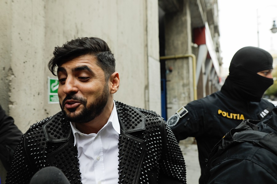 Fane Văncică, interlopul dur care s-a filmat când lovea o femeie, a mai luat 30 de zile de arest Foto: INQUAM Photos/George Călin