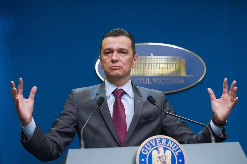 Ministrul Transporturilor şi Infrastructurii Sorin Grindeanu- Foto: GOV.RO