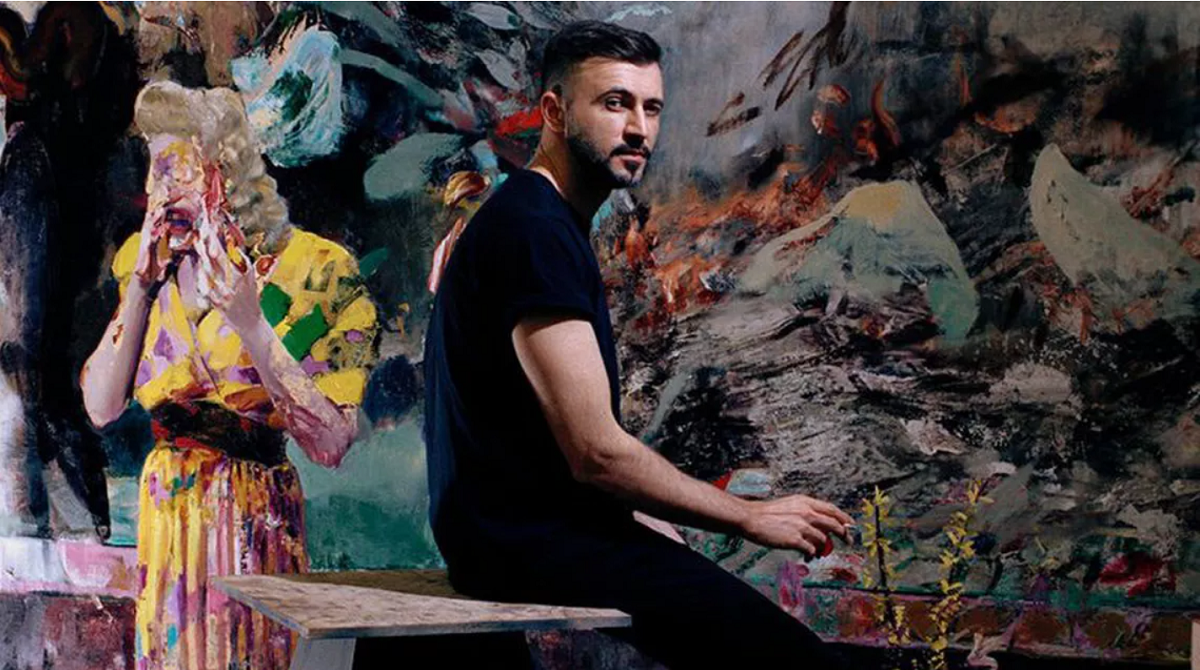 Adrian Ghenie își distruge 60% din tablouri pe motiv că nu sunt geniale- Foto: Playtech