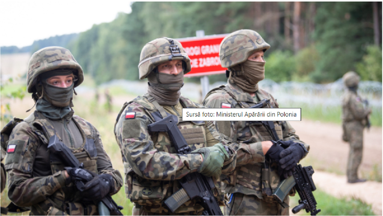 Tinerii polonezi vor să-și apere țara-Foto: Ministerul Apărării din Polonia