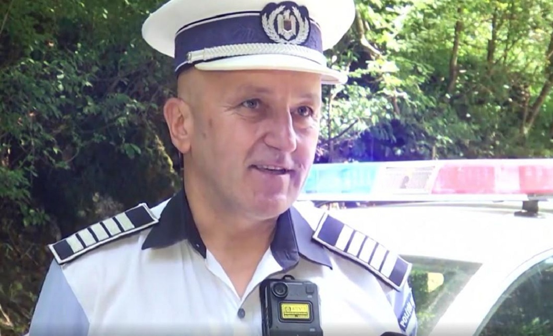 Agentul șef Cornel Sandu, poreclit "Lupul de la rutieră" Foto: Observator News