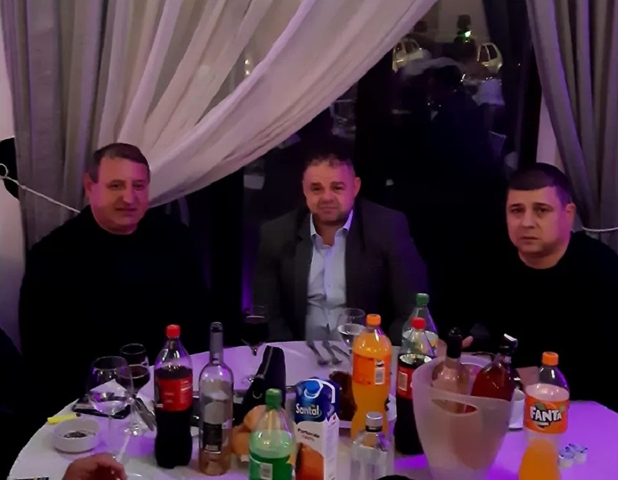 Petre Geamănu, zis Împăratul Lumii, la botez la proxenetul Bloju Foto: cancan.ro