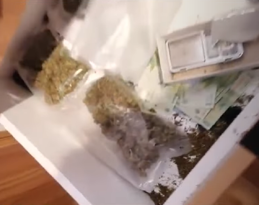 Rezultatul perchezițiilor la cartelul drogurilor din licee Foto: capturaă video Poliția Română