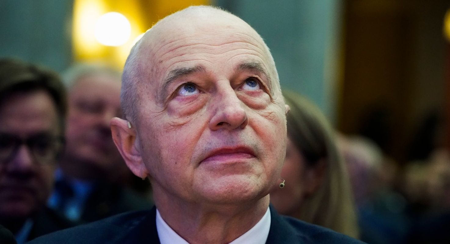 Mircea Geoană, secretar general adjunct al NATO, la Conferința de Securitate Leangkollen, 2023, în auditoriul Universității din Oslo - Foto: Profimedia Images