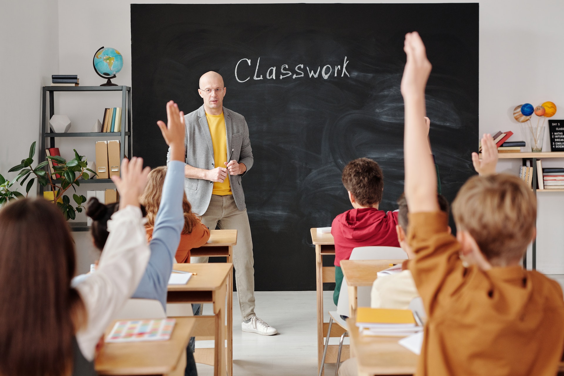 Elevi în clasă (imagine cu rol ilustrativ) - Foto: Pexels / Max Fischer