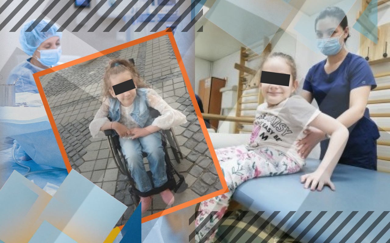 Strigătul de ajutor al Dariei. Nu a mers niciodată. Acum viața i-a mai dat o lovitură cruntă - Foto: salveazaoinima.ro - Colaj Newsweek