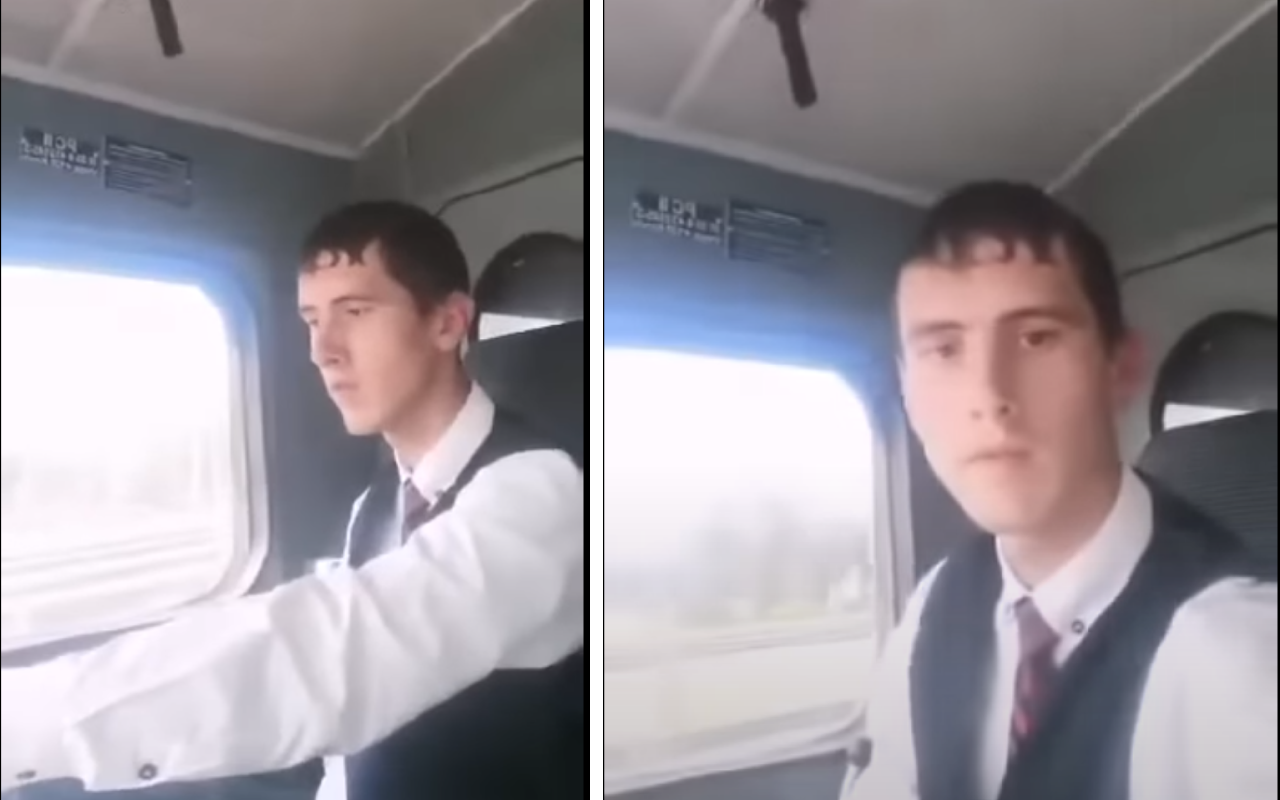 Pasiune „irezistibilă pentru locomotive” - Foto: Captura YouTube/Adrian Barbulescu