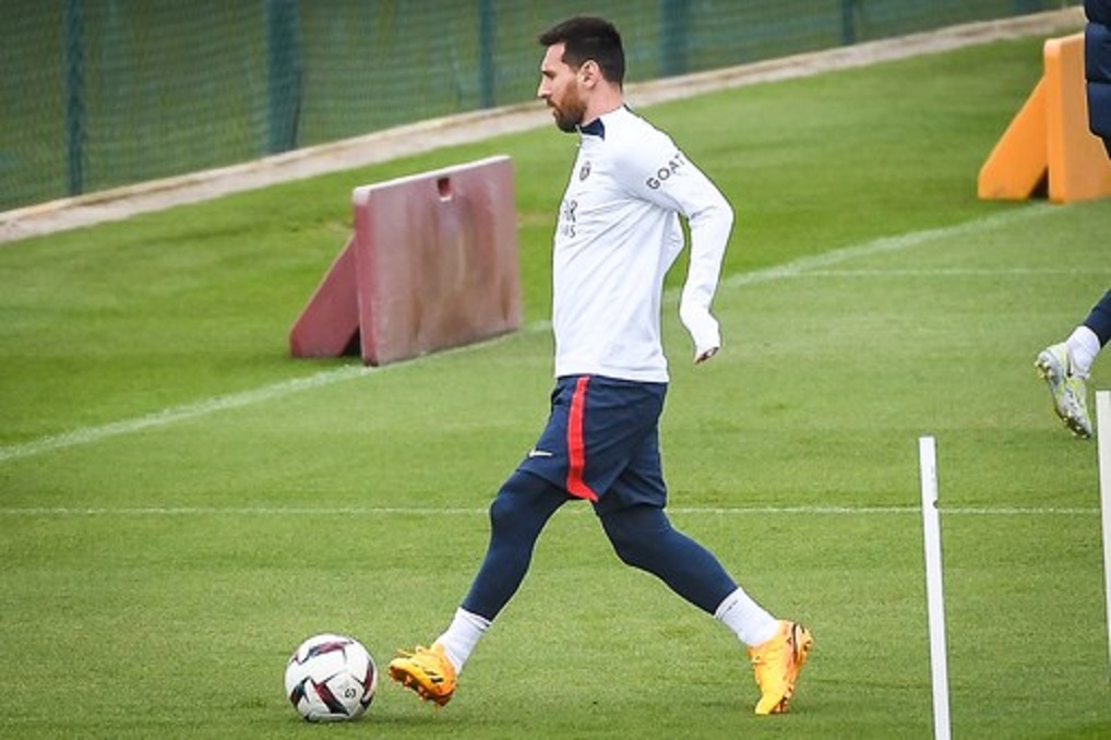 Lionel Messi la un antrenament Foto: Profimedia Images (imagine cu rol ilustrativ)