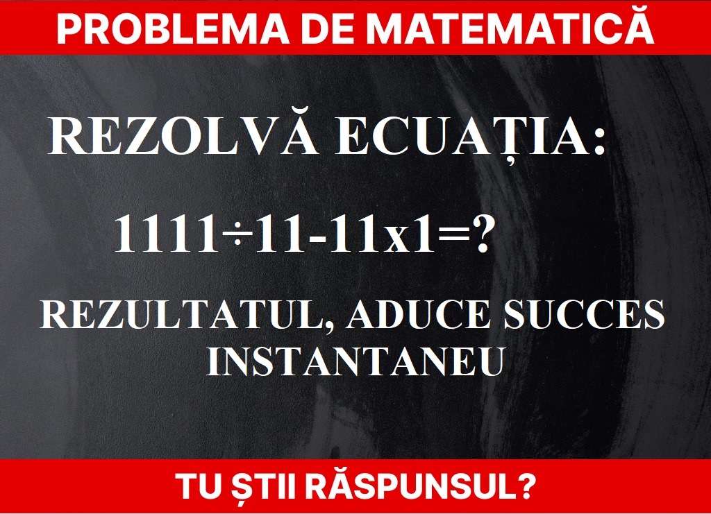 Problemă de matematică Foto: Newsweek