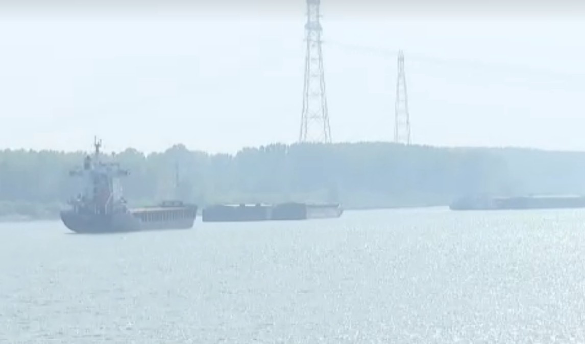 Transportul pe Dunăre, grav afectat de secetă. Navele trebuie să reducă cantitatea de marfă - Foto: Captură video/ Imagine cu caracter ilustrativ