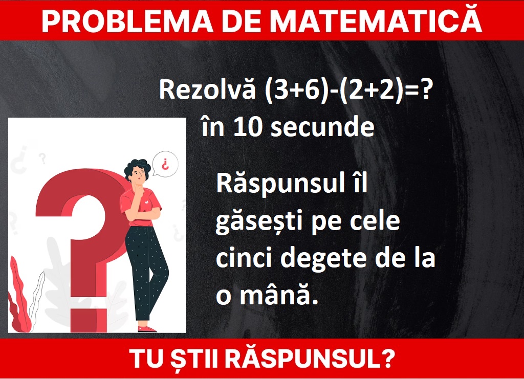 Problemă de matematică Foto: Newsweek România/ Freepik.com