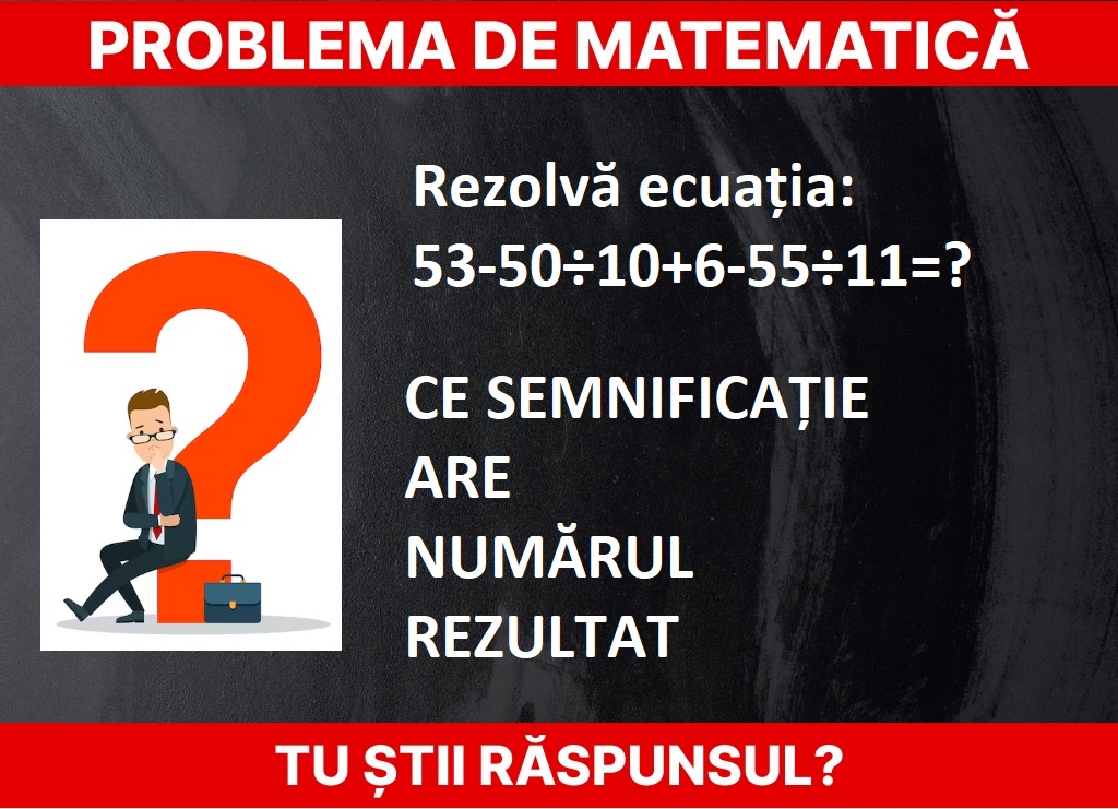 Problemă de matematică Foto: Newsweek