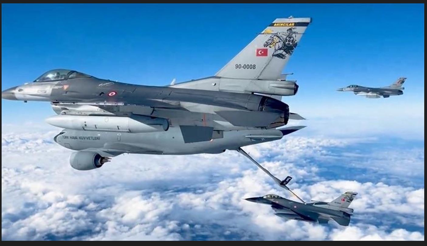 Patru F-16 din Turcia, în România în misiune NATO. Vor intercepta avioanele Rusiei - Foto: Anadolu (imagine cu caracter ilustrativ)