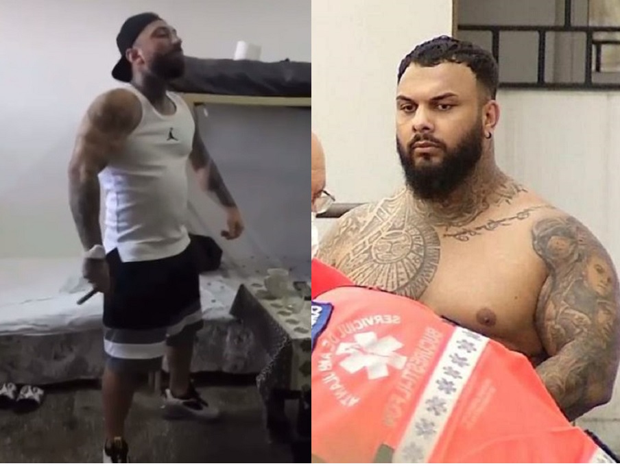 Interopul Joe (stânga), care i-a tăiat lui Bebino două degete cu sabia, și-a retras ceererea de eliberare condiționată Foto: Facebook