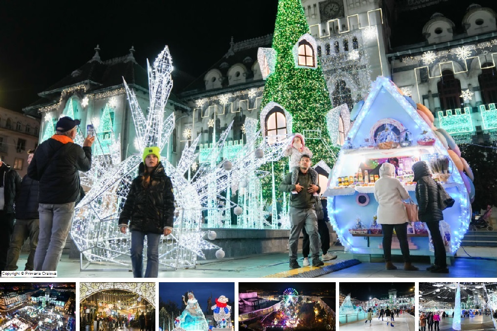 Târgul de Crăciun de la Craiova al doilea cel mai frumos din Europa Foto: europeanbestdestinations.com