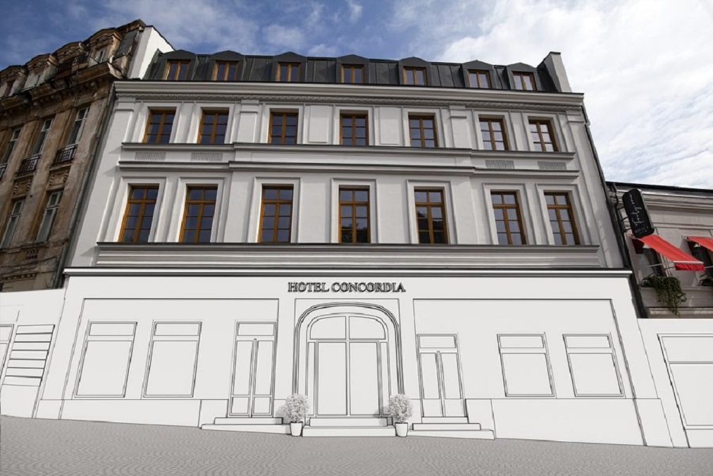 Hotelul Concordia își așteaptă redeschiderea după renovare - Foto: clubantreprenor.ro