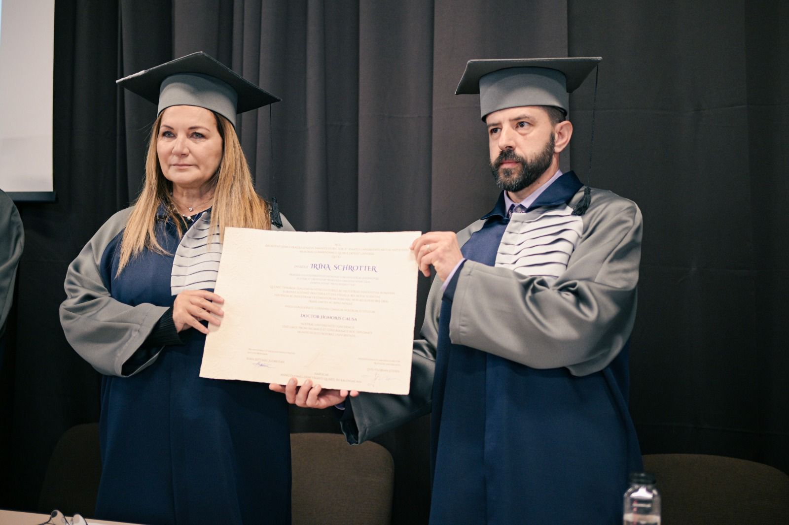 Creatoarea de modă Irina Schrotter a primit titlul de Doctor Honoris Causa din partea UAD Cluj - Foto: RCW