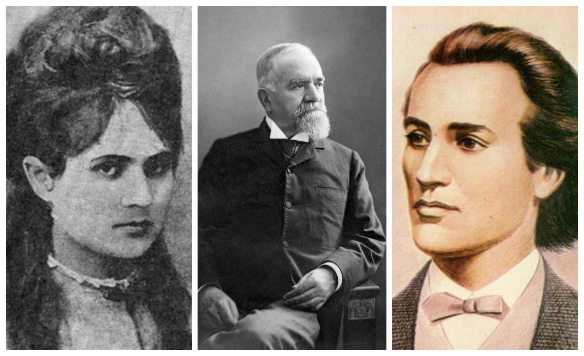 Eminescu și Veronica Micle, o iubire interzisă? „Creatorul” poetului s-a opus puternic căsătoriei - Foto: Colaj