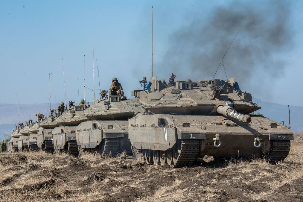 Tancurile israeliene au intrat în centrul oraşului Rafah, din extremitatea sudică a Fâşiei Gaza - Foto: Flickr/Israel Defense Forces