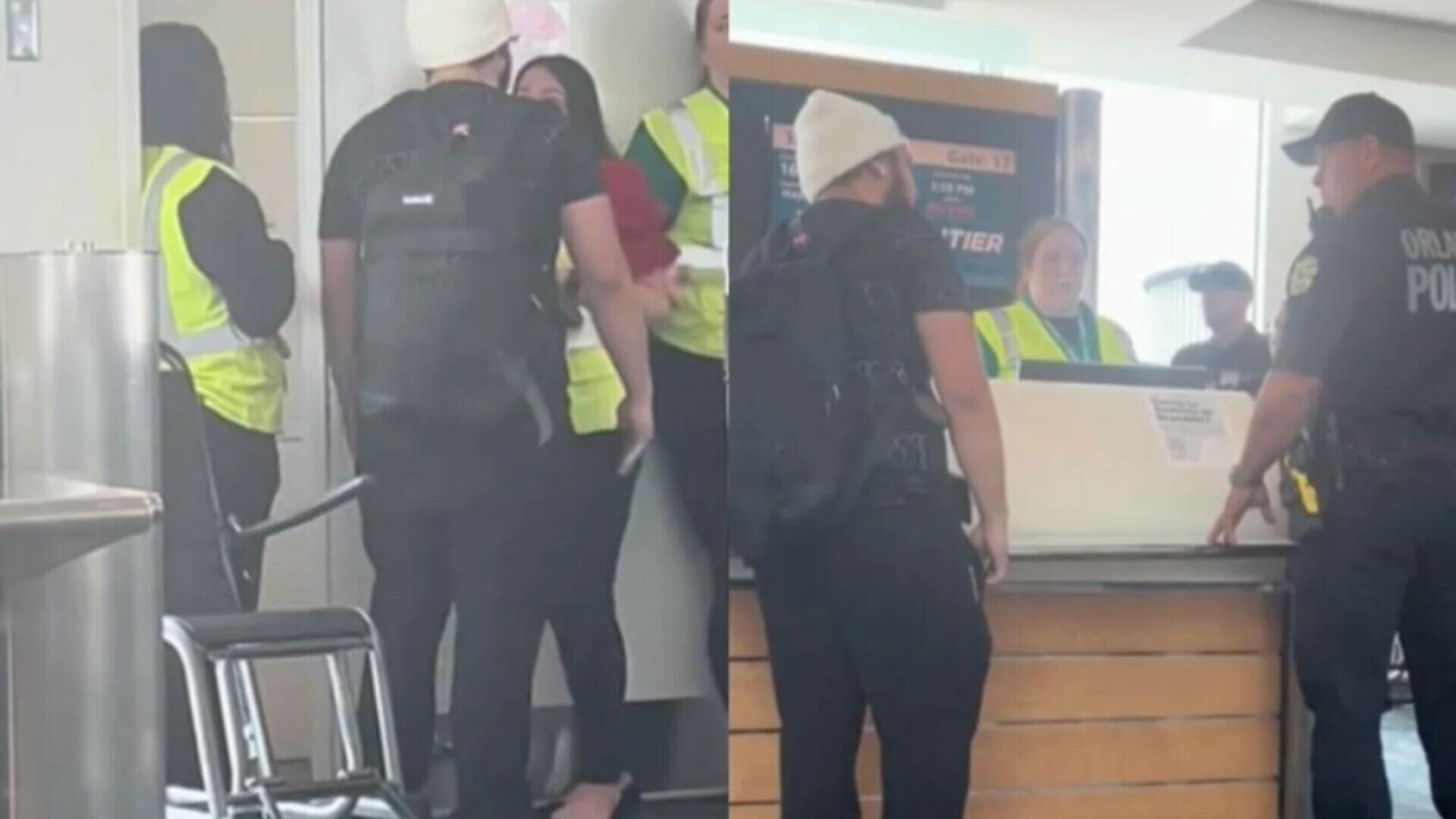 Metoda pentru care un bărbat nu a fost lăsat să urce în avion. Este virală pe TikTok - Foto: Captură TikTok