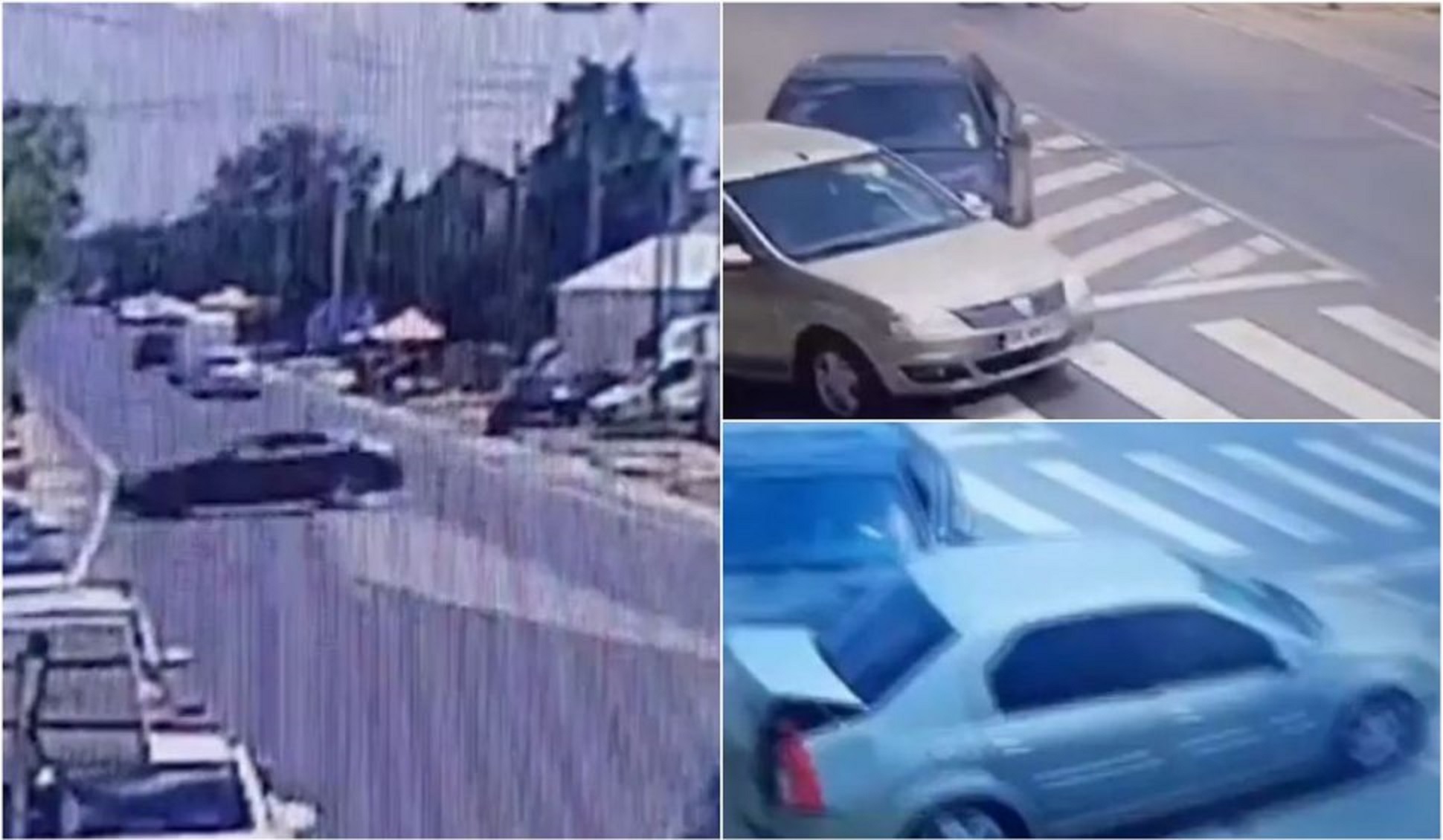 Un poliţist a fost victima unui accident. Un șofer a vrut să se răzbune fiindcă i-a luat talonul Foto: captura video Antena3