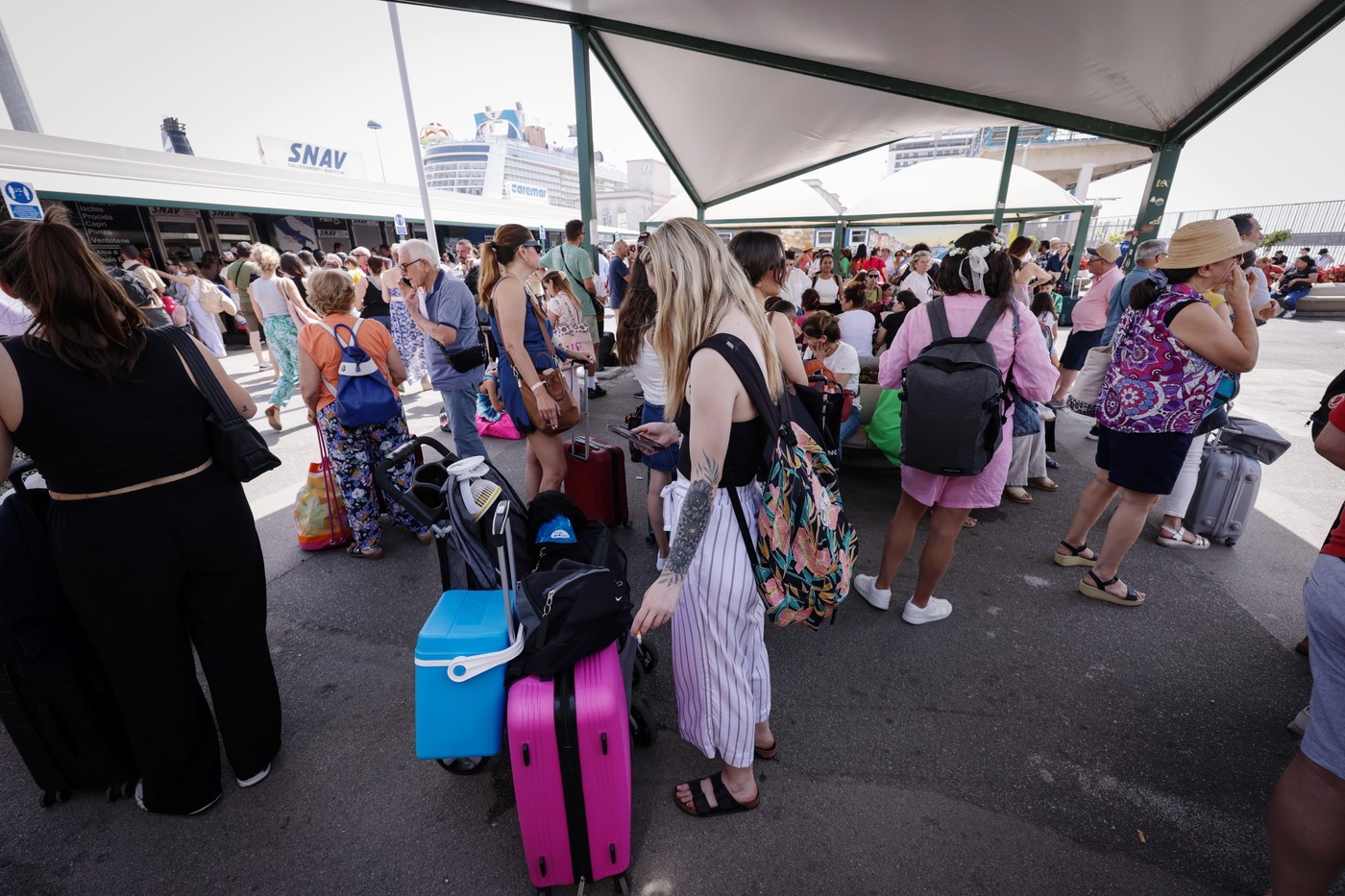 Turiștii pot debarca pe insula Capri, din nou. Interdicția, dată în urma lipsei de apă, ridicată - Foto: Profimediaimages.ro